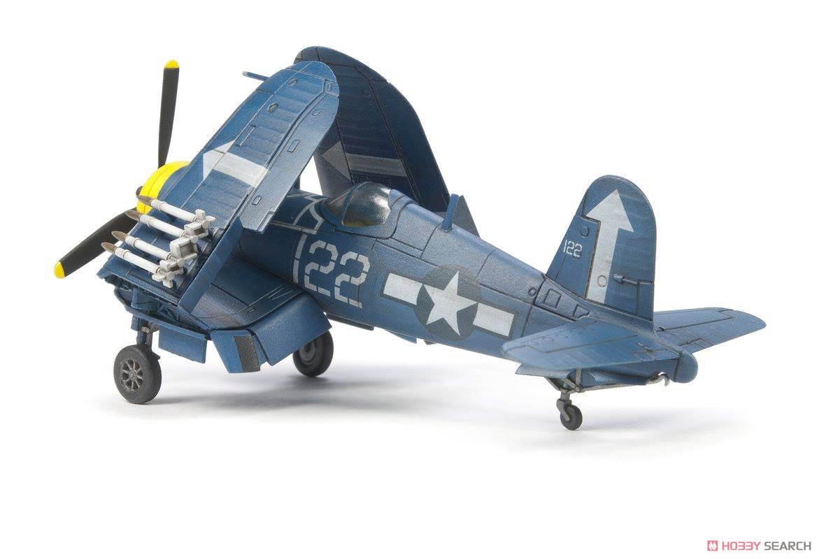 F4U コルセア 艦上戦闘機 〈主翼折畳状態〉 (プラモデル) - ホビー