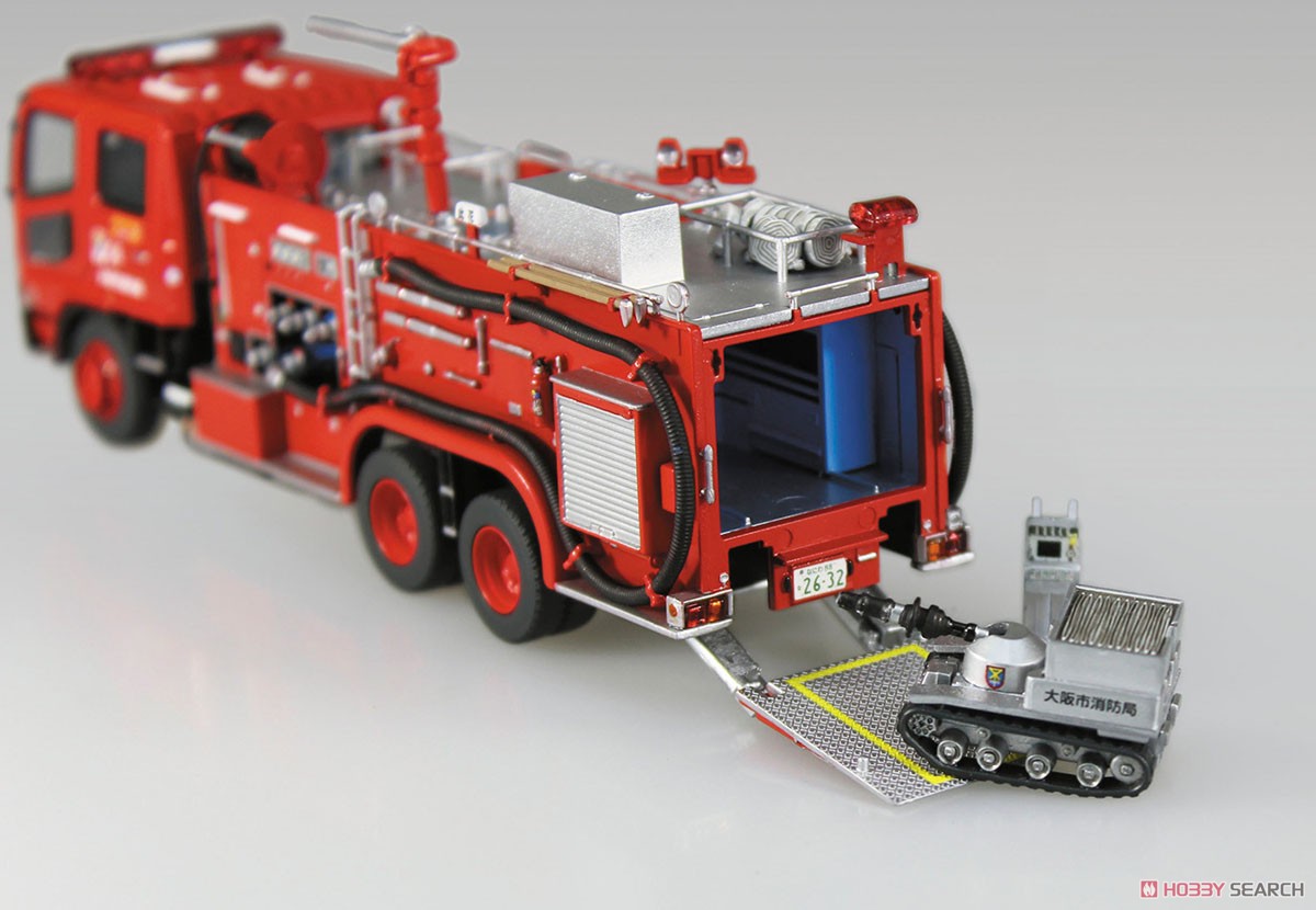 化学消防ポンプ車 (大阪市消防局 C6) (プラモデル) - ホビーサーチ