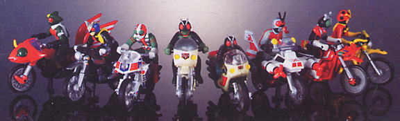 キャラウィール アルティメットエディション 栄光の8人ライダー