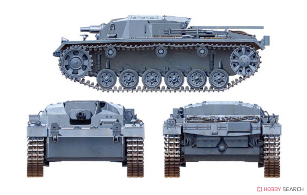 ドイツ III号突撃砲 B型 (プラモデル) - ホビーサーチ ミリタリープラモ