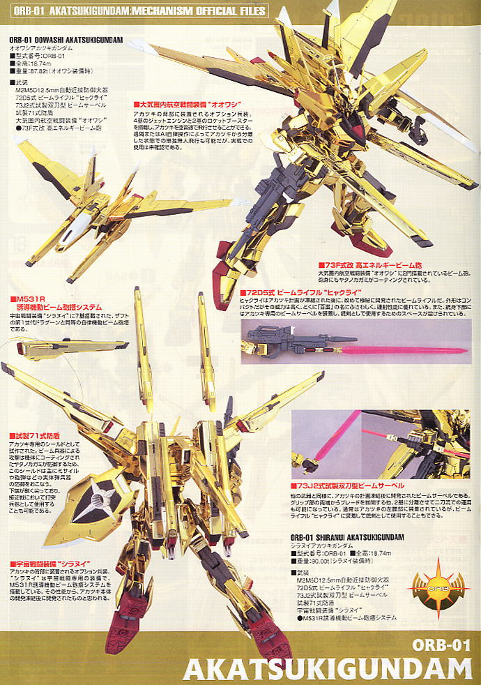 アカツキガンダム (1/100) (ガンプラ) - ホビーサーチ ガンプラ他