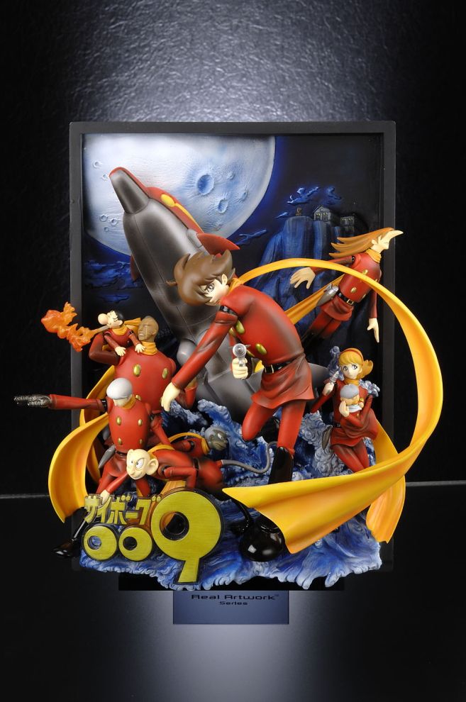 Real Artwork Series 「サイボーグ009」立体ポスターアート
