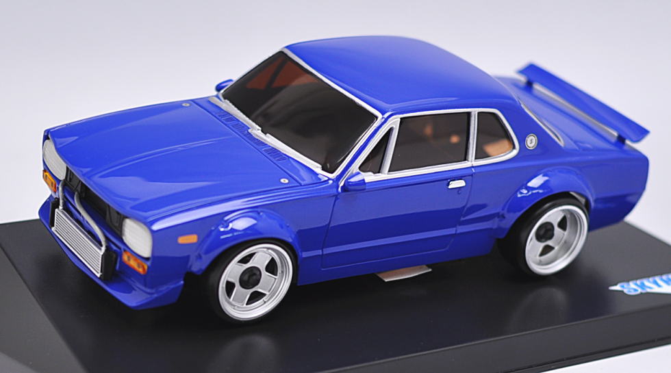 シャコタン☆ブギ ジュンちゃんのハコスカ (青) (ラジコン) - ホビー