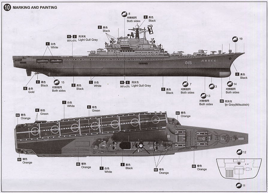 ソビエト空母ミンスク (プラモデル) - ホビーサーチ ミリタリープラモ