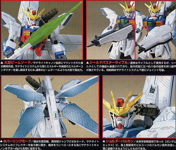 GX-9900 ガンダムエックス (1/100) (ガンプラ) - ホビーサーチ ガンプラ他