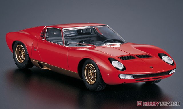ランボルギーニ ミウラ P400 SV (プラモデル) - ホビーサーチ カーモデル
