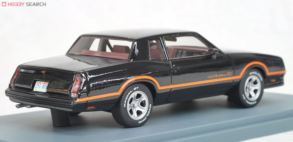 シボレー モンテカルロ SS 1986 (ブラック) (ミニカー) - ホビーサーチ