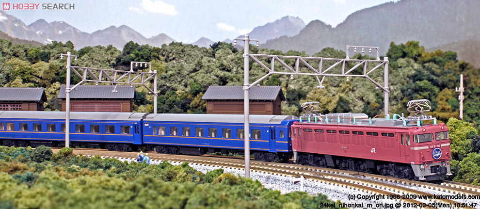 24系 寝台特急「日本海」 (基本・6両セット) (鉄道模型) - ホビー