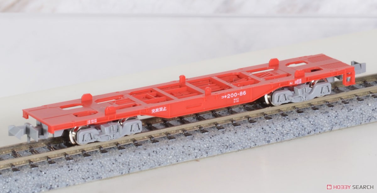 コキ200 (JRFマークなし) コンテナ無積載 2両セット (2両セット) (鉄道