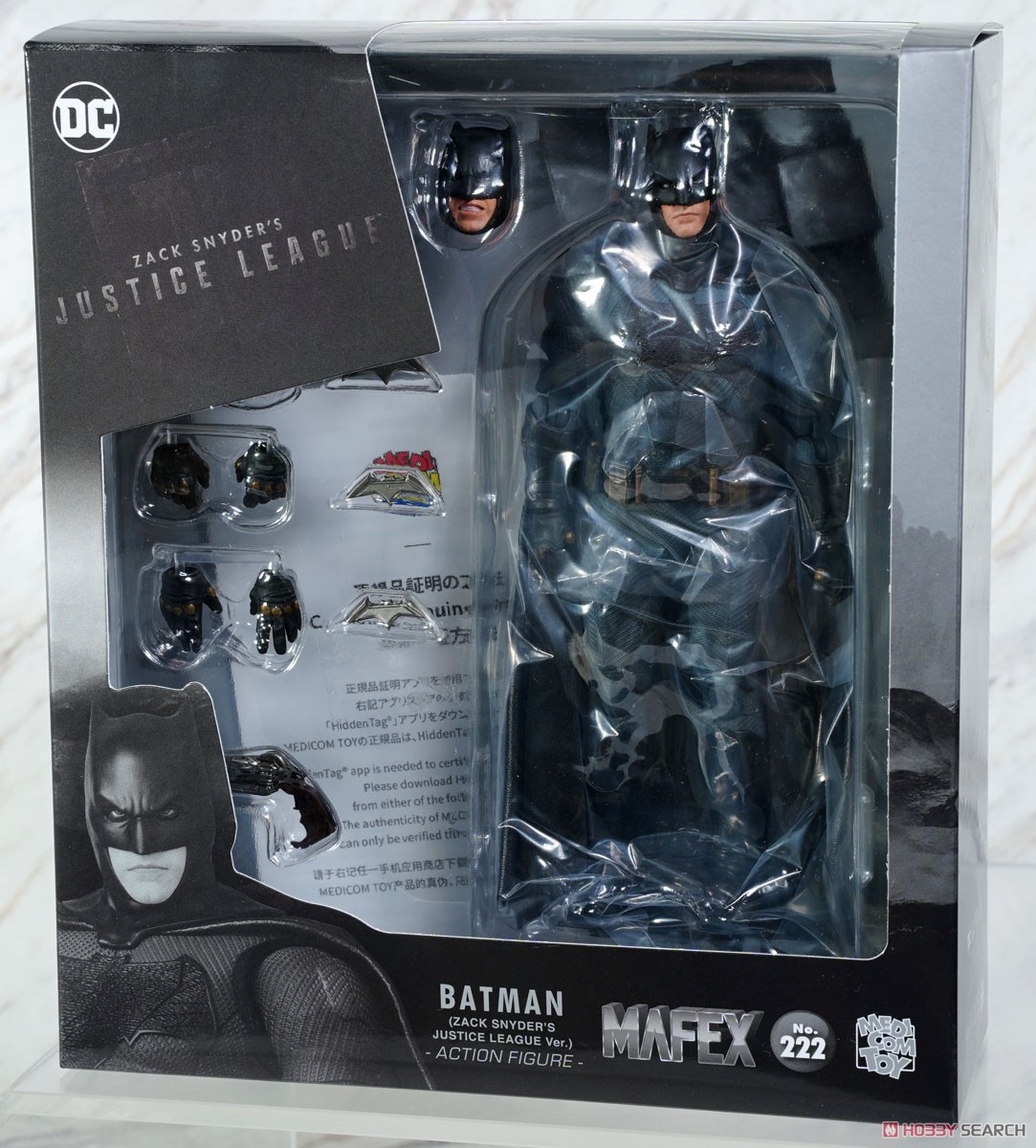 MAFEX No.222 BATMAN (ZACK SNYDER`S JUSTICE LEAGUE Ver.) (完成品