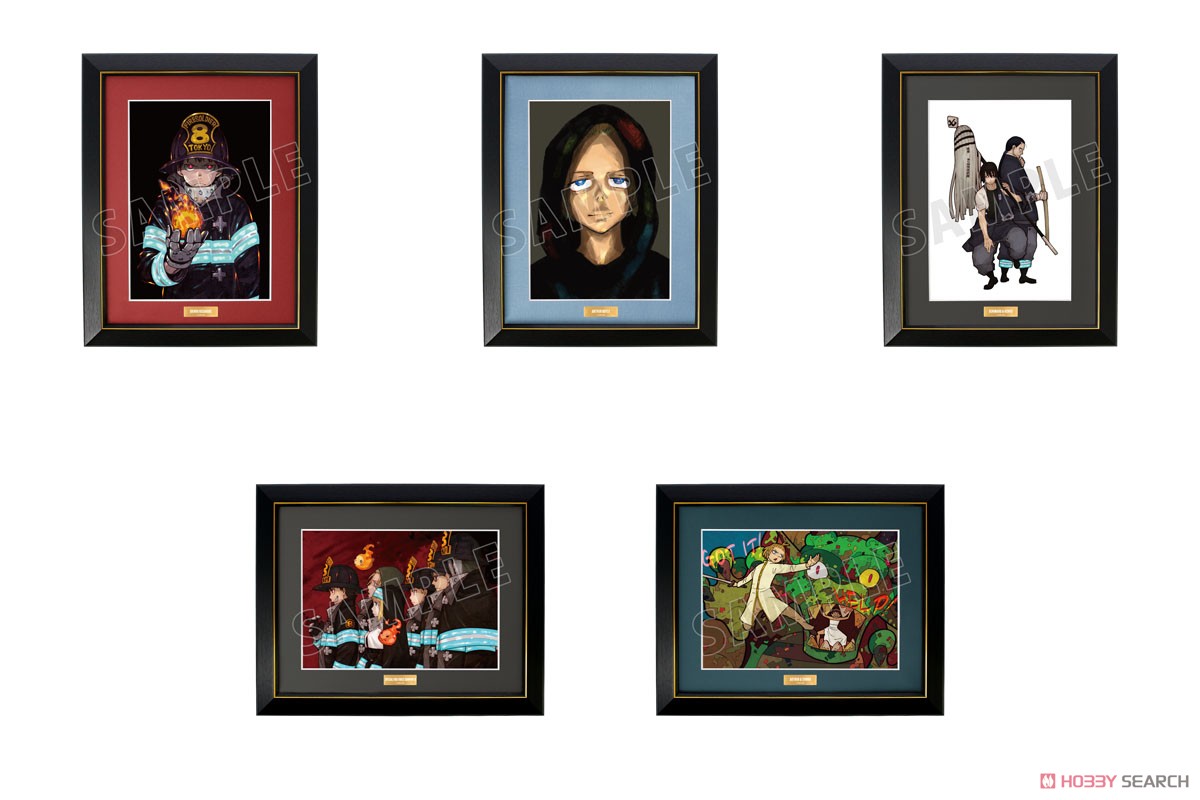 未開封 炎炎ノ消防隊 新門紅丸＆相模屋紺炉 キャラファイングラフ