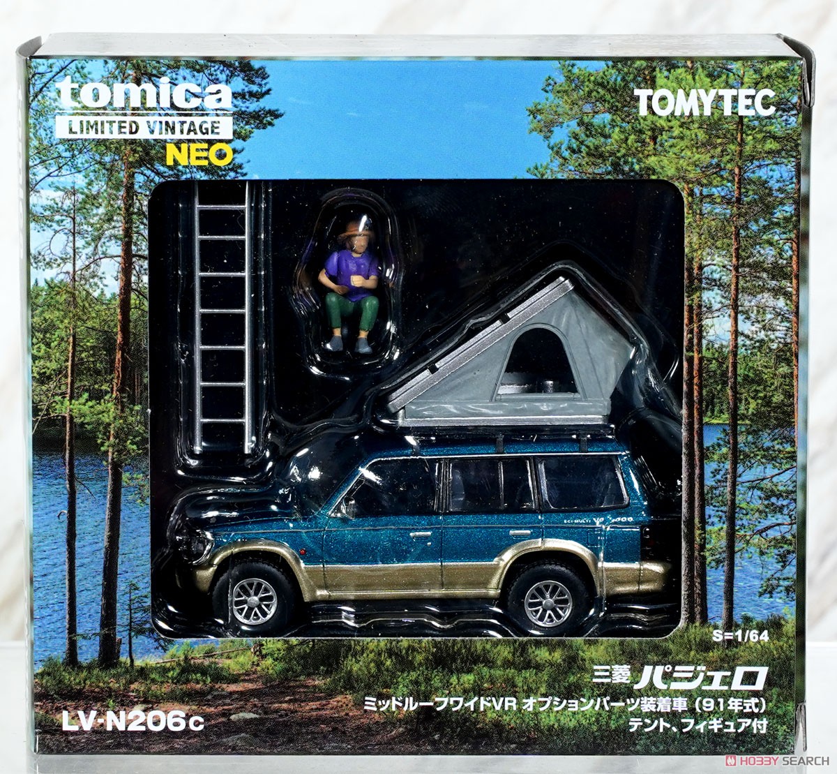 TLV-N206c 三菱 パジェロ ミッドルーフワイド VR オプションパーツ装着
