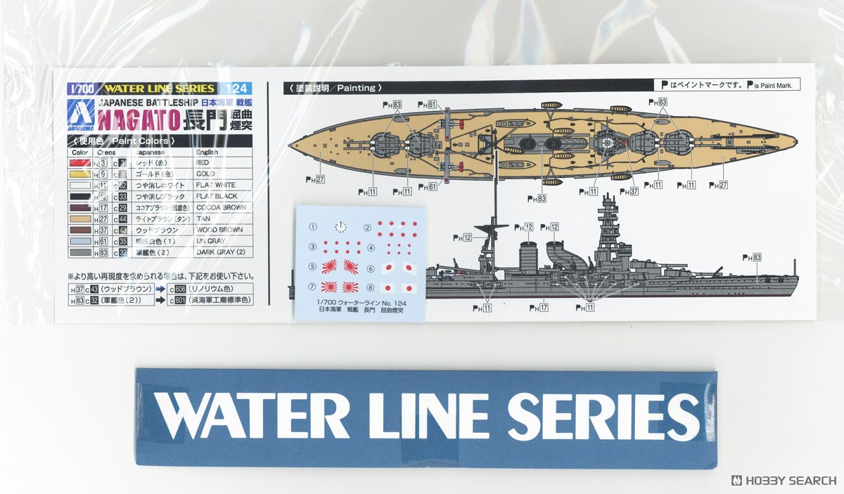 日本海軍戦艦 長門 屈曲煙突 (プラモデル) - ホビーサーチ ミリタリー