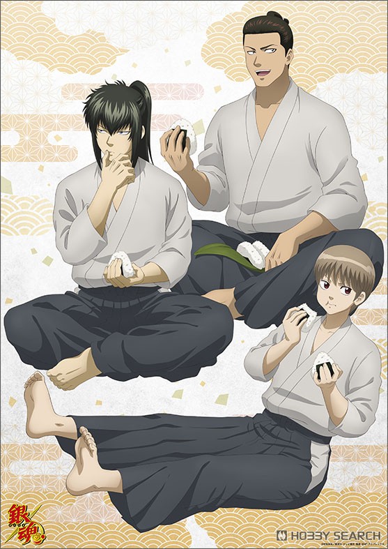 銀魂 ミニクリアポスター 近藤・土方・沖田 (キャラクターグッズ