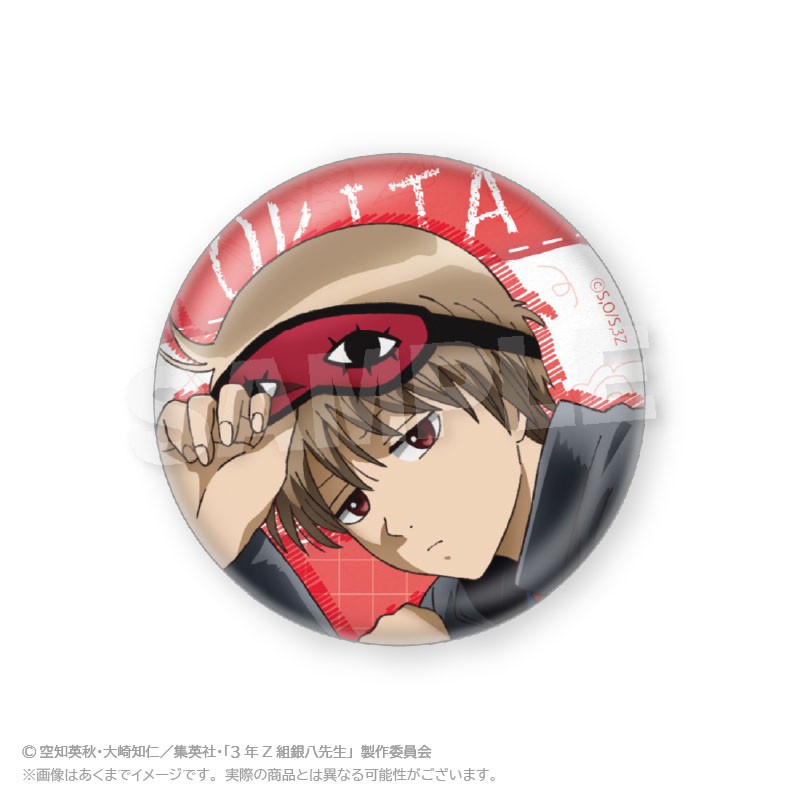 3年Z組銀八先生 トレーディング缶バッジ 授業中 ver. (6個セット