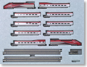 TGV Duplex (デュープレックス) 新塗装 (10両セット) (鉄道模型