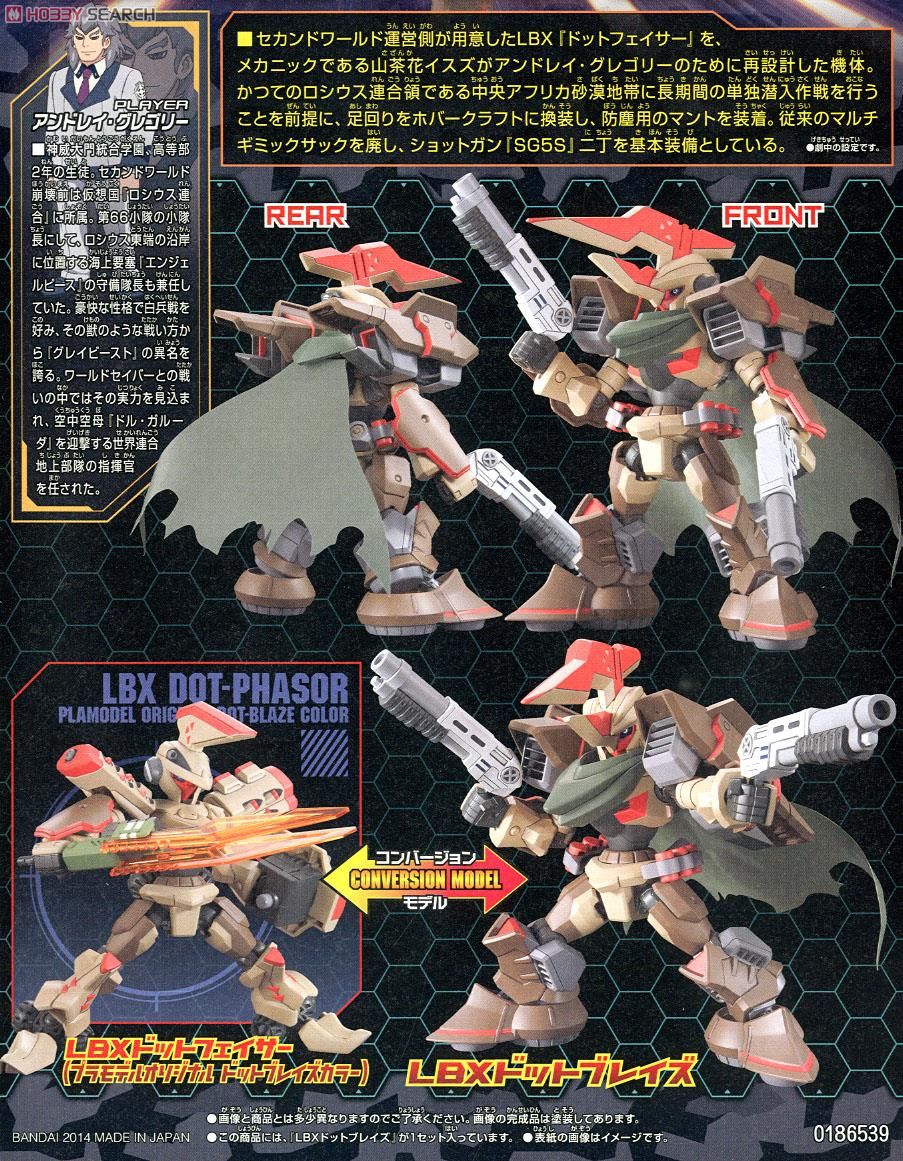 LBX ドットブレイズ (プラモデル) - ホビーサーチ ガンプラ他
