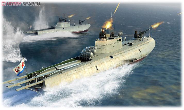WWII ソビエト海軍 G-5 魚雷艇 (プラモデル) - ホビーサーチ