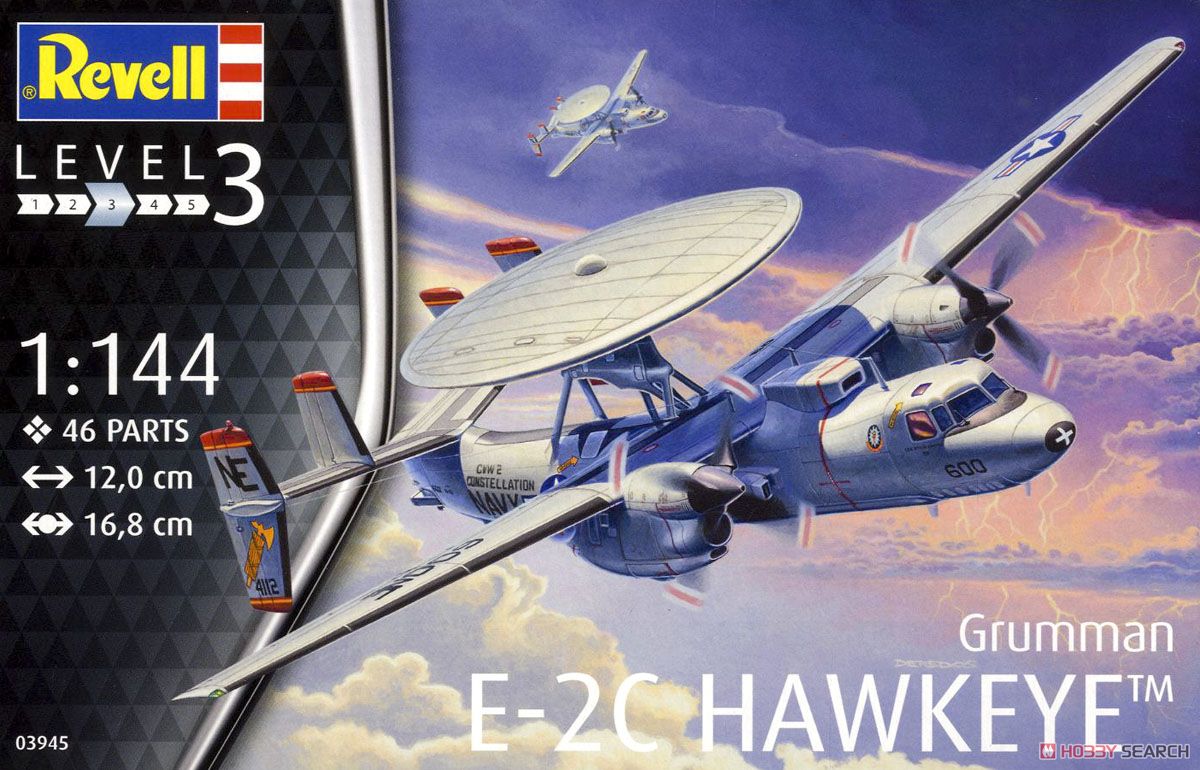 E-2C ホークアイ 1/144 航空自衛隊 航空総隊 警戒航空隊 601飛行隊