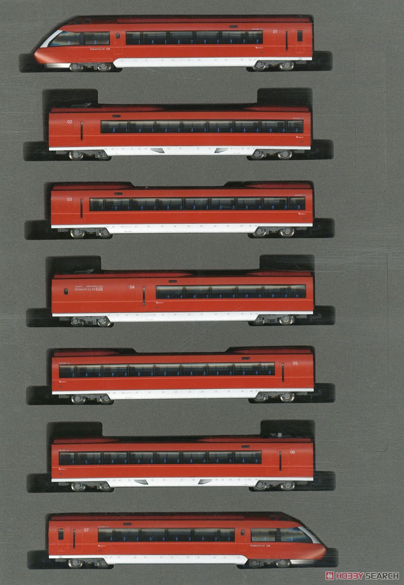 小田急ロマンスカー 70000形 GSE (第2編成) セット (7両セット) (鉄道