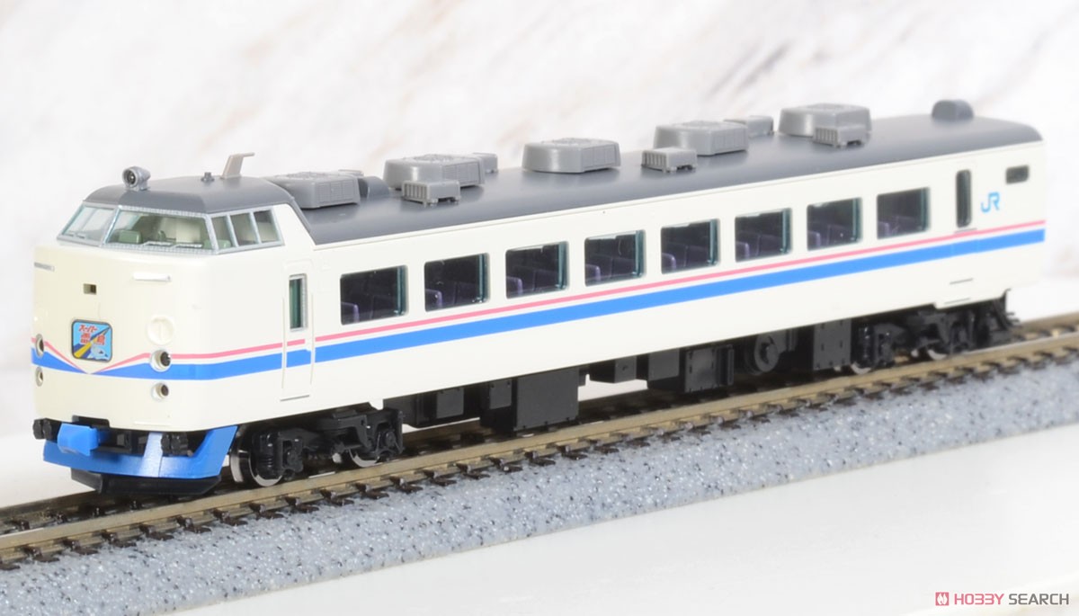 JR 485系 特急電車 (スーパー雷鳥) 基本セットB (基本・3両セット