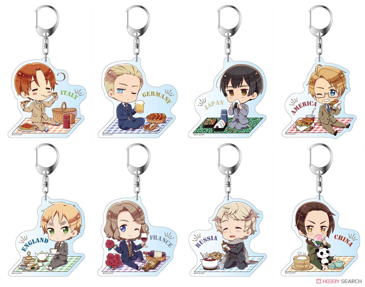 ヘタリア World☆Stars 【描き起こし】 アクリルキーホルダー 日本