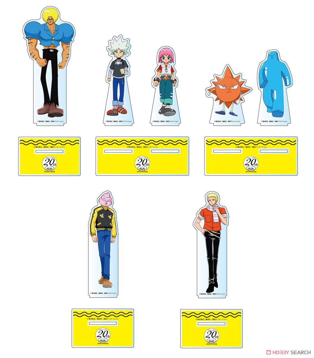 ボボボーボ・ボーボボ アクリルフィギュア ビュティ&ヘッポコ丸