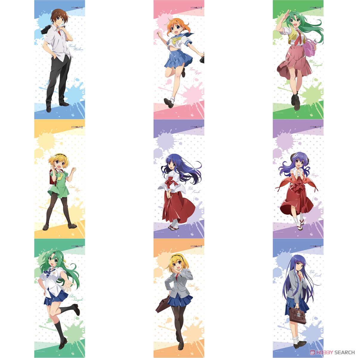 ひぐらしのなく頃に 卒 等身大タペストリー 北条沙都子(高校生