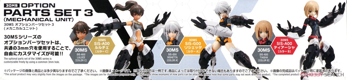 30MS オプションパーツセット3 (メカニカルユニット) (プラモデル
