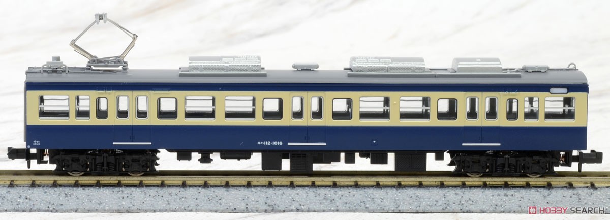 113系1000番台 初期型 横須賀色 分散冷房車 増結4両セット (増結・4両