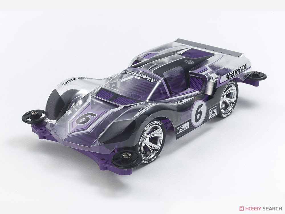 エクスフローリー ポリカボディスペシャル (パープル) (MSシャーシ