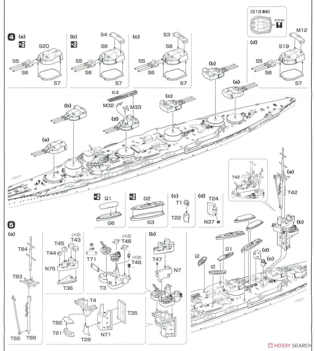 日本海軍戦艦 扶桑 (昭和10年/13年) (プラモデル) - ホビーサーチ