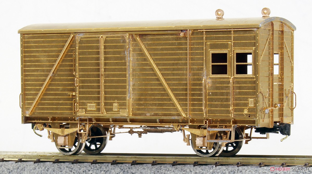 16番(HO) 国鉄 ワフ28000形 有蓋緩急車 組立キット (組み立てキット