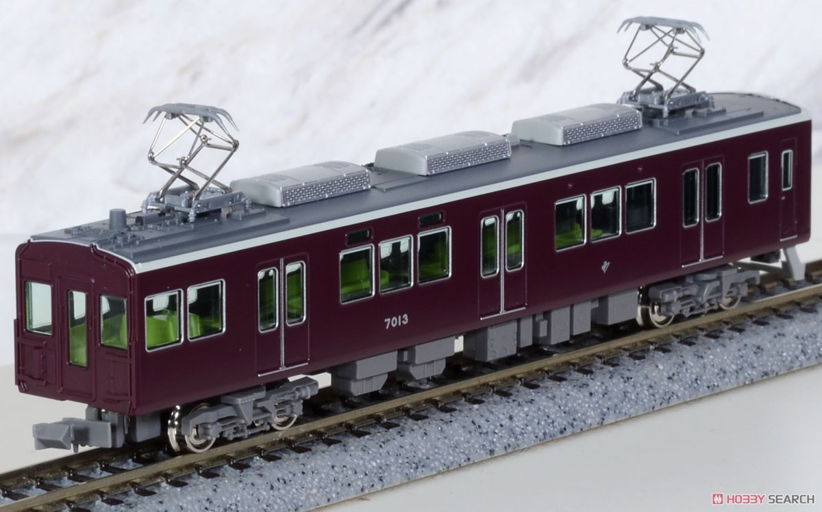 阪急 7000系 (リニューアル車・神戸線・7013編成) 8両編成セット (動力