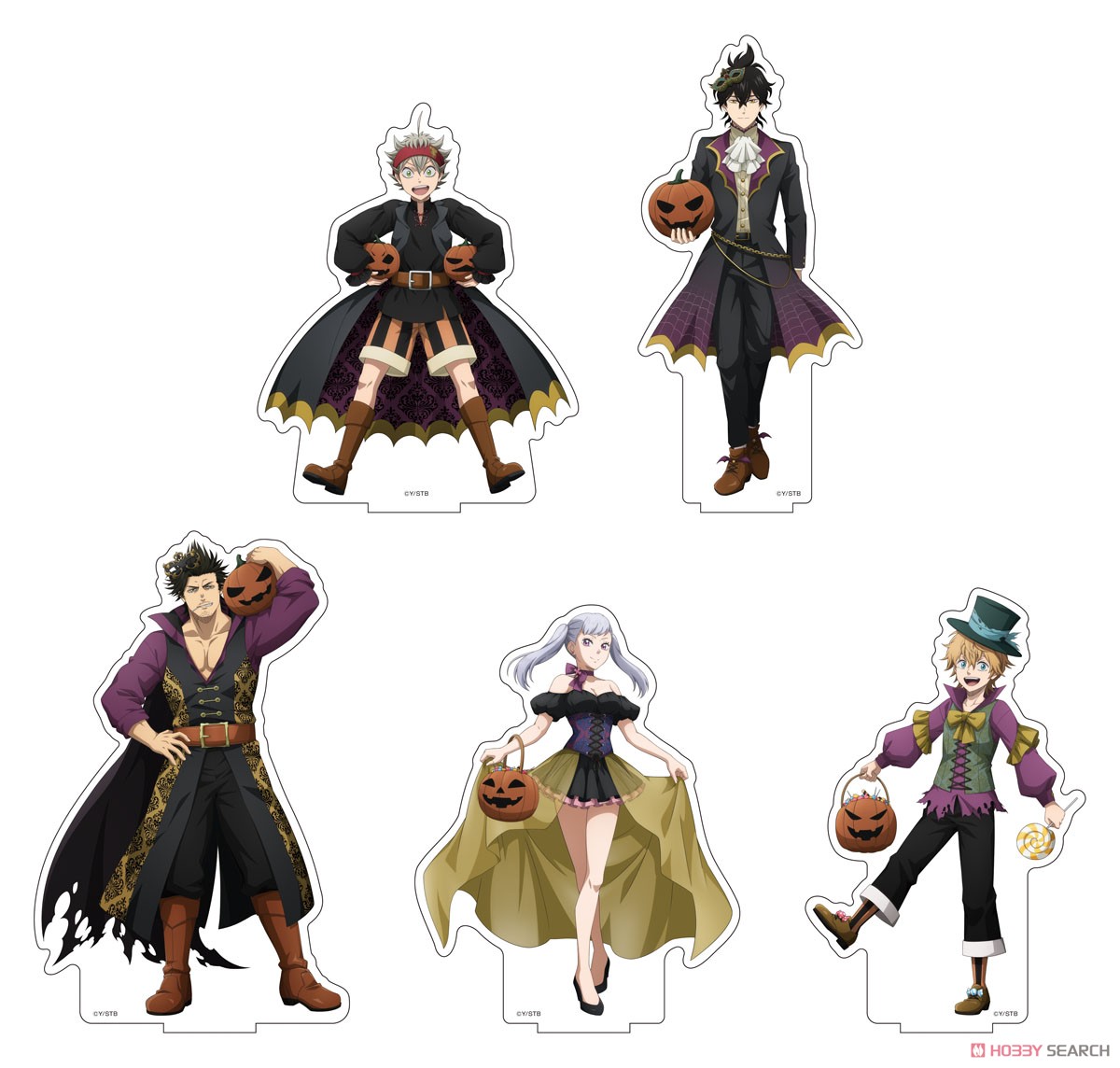 ブラッククローバー 描き下ろしBIGアクリルスタンド 【ハロウィンver