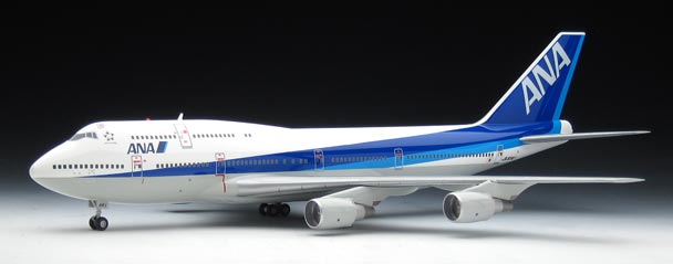 ハセガワ 1/200「ANA ボーイング747-400D（JA8961）」プラモデル製作記