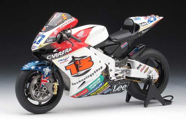 タミヤ 1/12「LCR ホンダ RC211V'06」プラモデル制作記＆完成写真