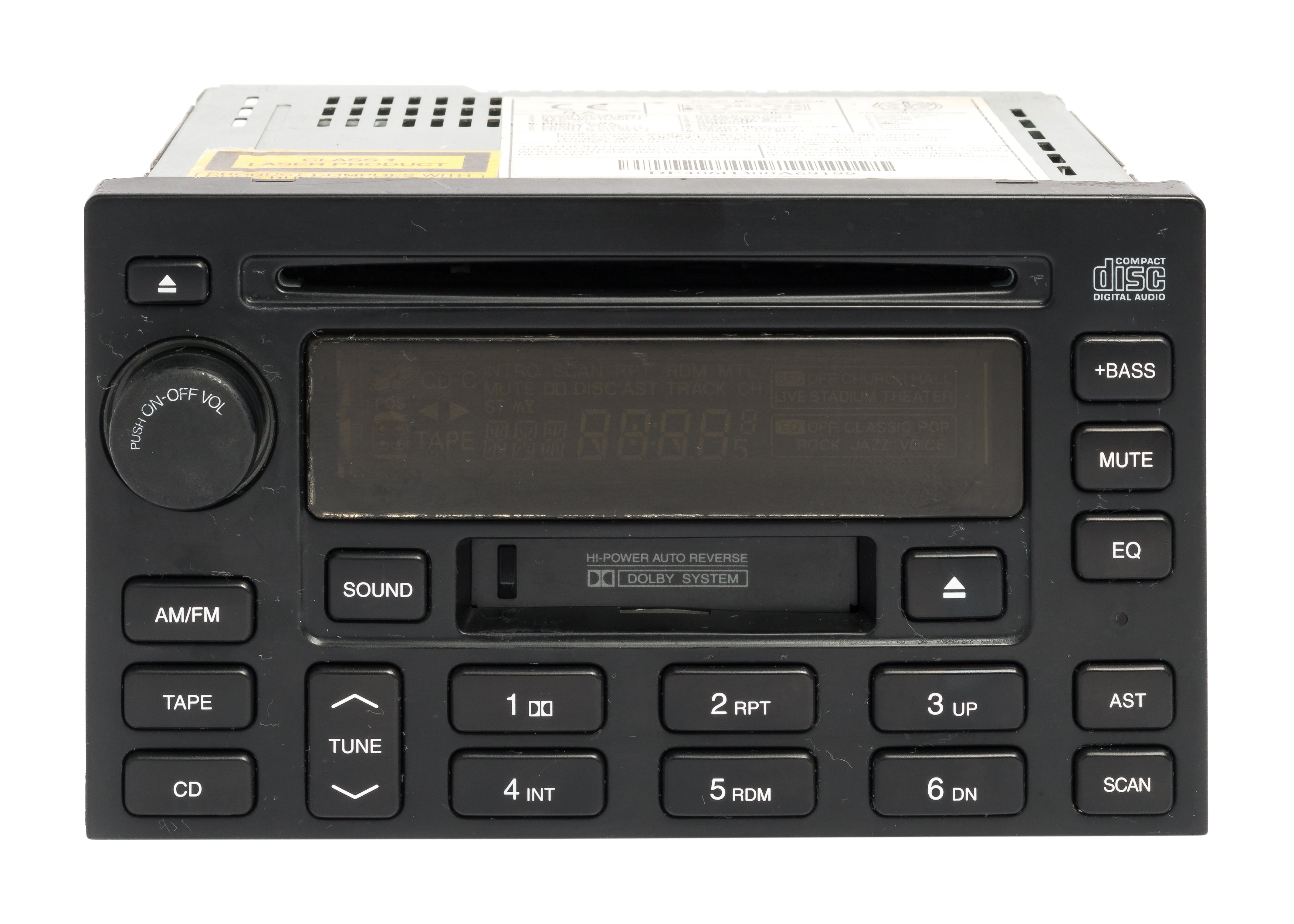 2004-2008 Suzuki Forenza AM FM Radio Cassette w Single Disc CD