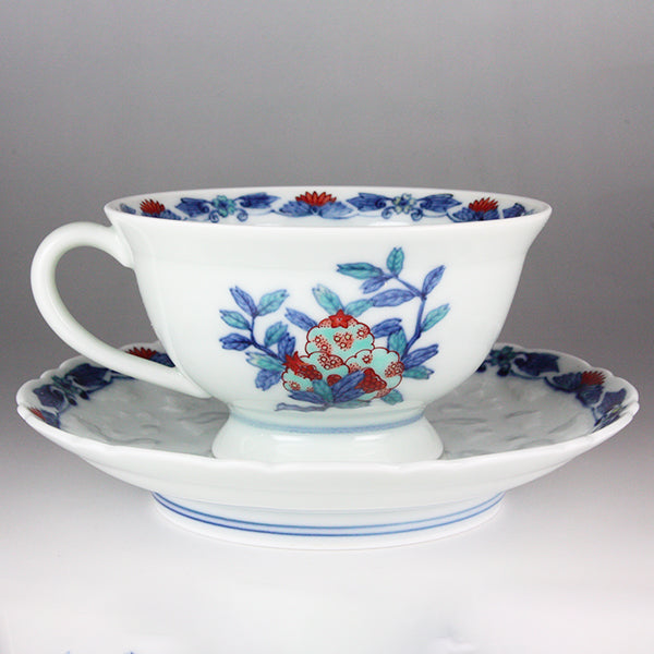 今右衛門窯 錦花絵紅茶碗– ギャラリー一番館オンラインショップ