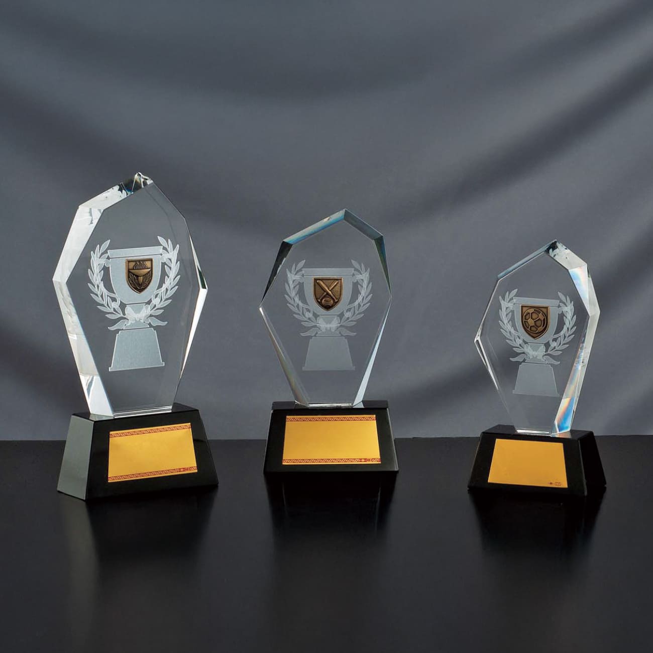 クリスタルトロフィー 85種目から選べる X-584 Aサイズ