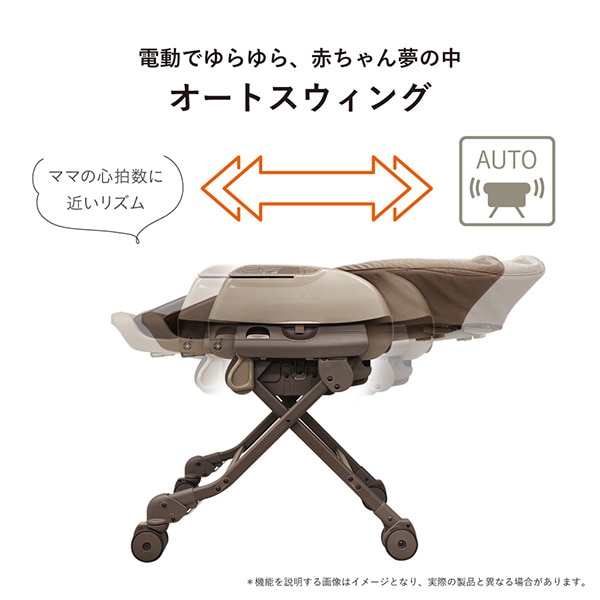 Combi）ネムリラ AUTO SWING LM（ミントグレー） | 西松屋オンラインストア