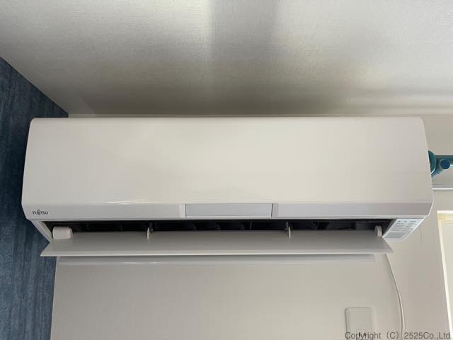 富士通ゼネラル 分解洗浄 AS-R25J（2020）フィルターお掃除機能付き