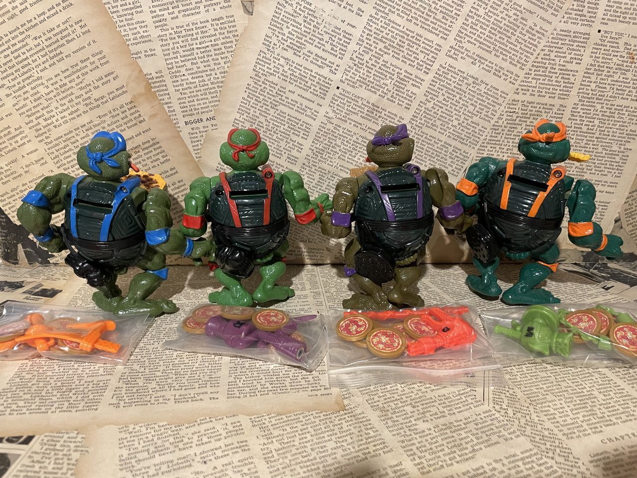 TMNT/Action Figure(Pizza Tossin' Turtles set/Loose) - 2000toys高円寺店