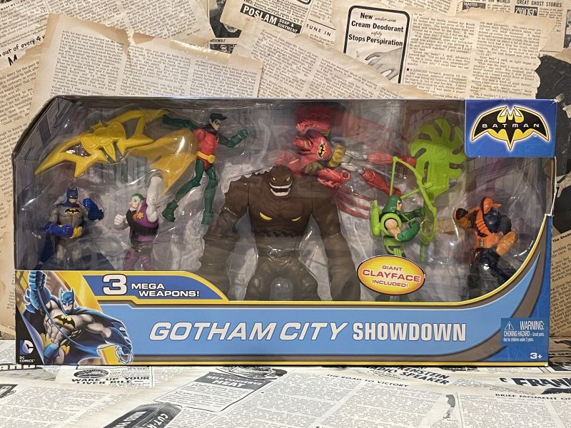 BATMAN/Action Figure set(Gotham City Showdown/MIB) DC-161