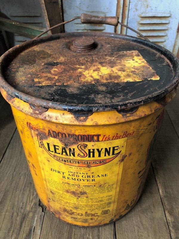 Vintage ADCO SOAP PARROT Motor Gas Oil 5 Gallon Can (B134