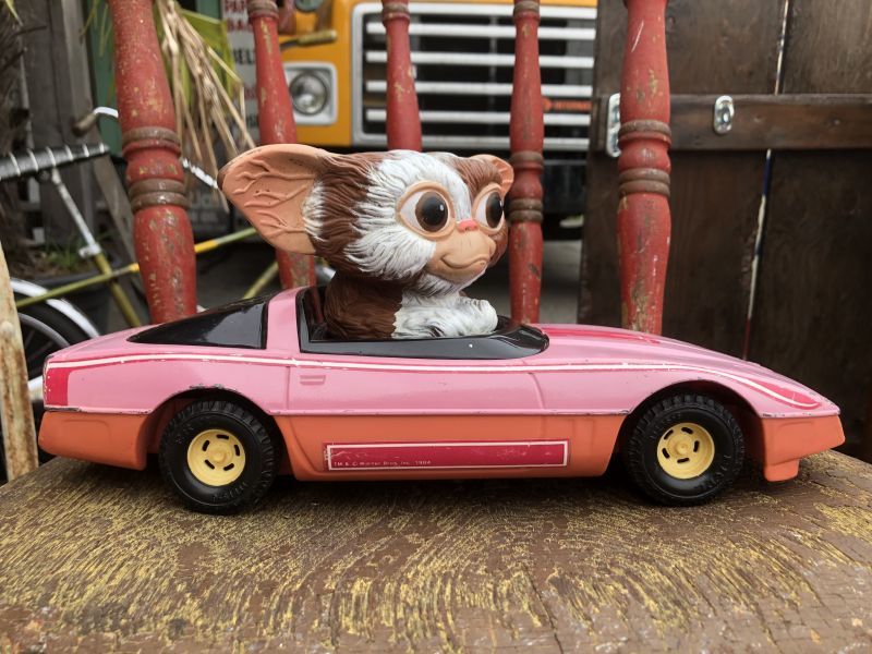 Vintage 1984 ERTL Gremlins Gizmo PINK Corvette Gizmobile (B521