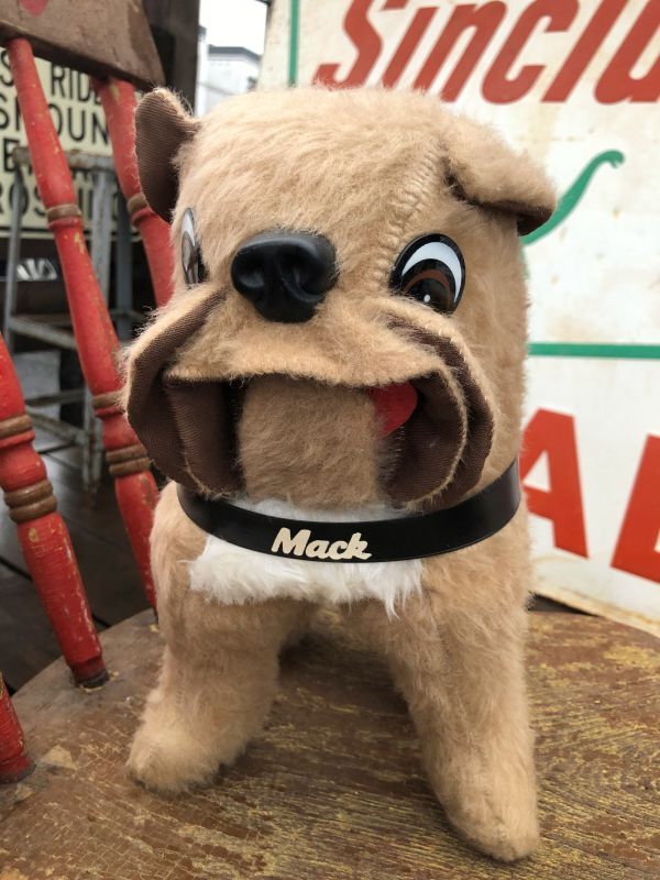Vintage Mack Truck Bulldog Plush Doll (B912) - 2000toys Antique Mall