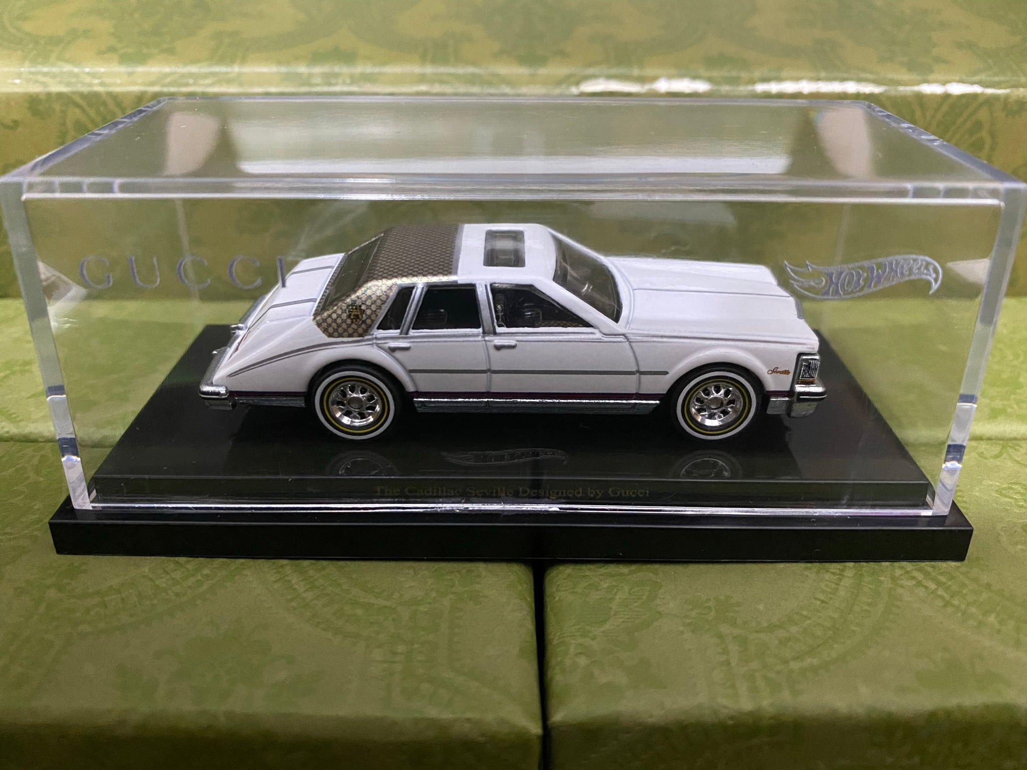 Hot Wheels X Gucci 1982 Gucci Cadillac Seville 100th Anniversary