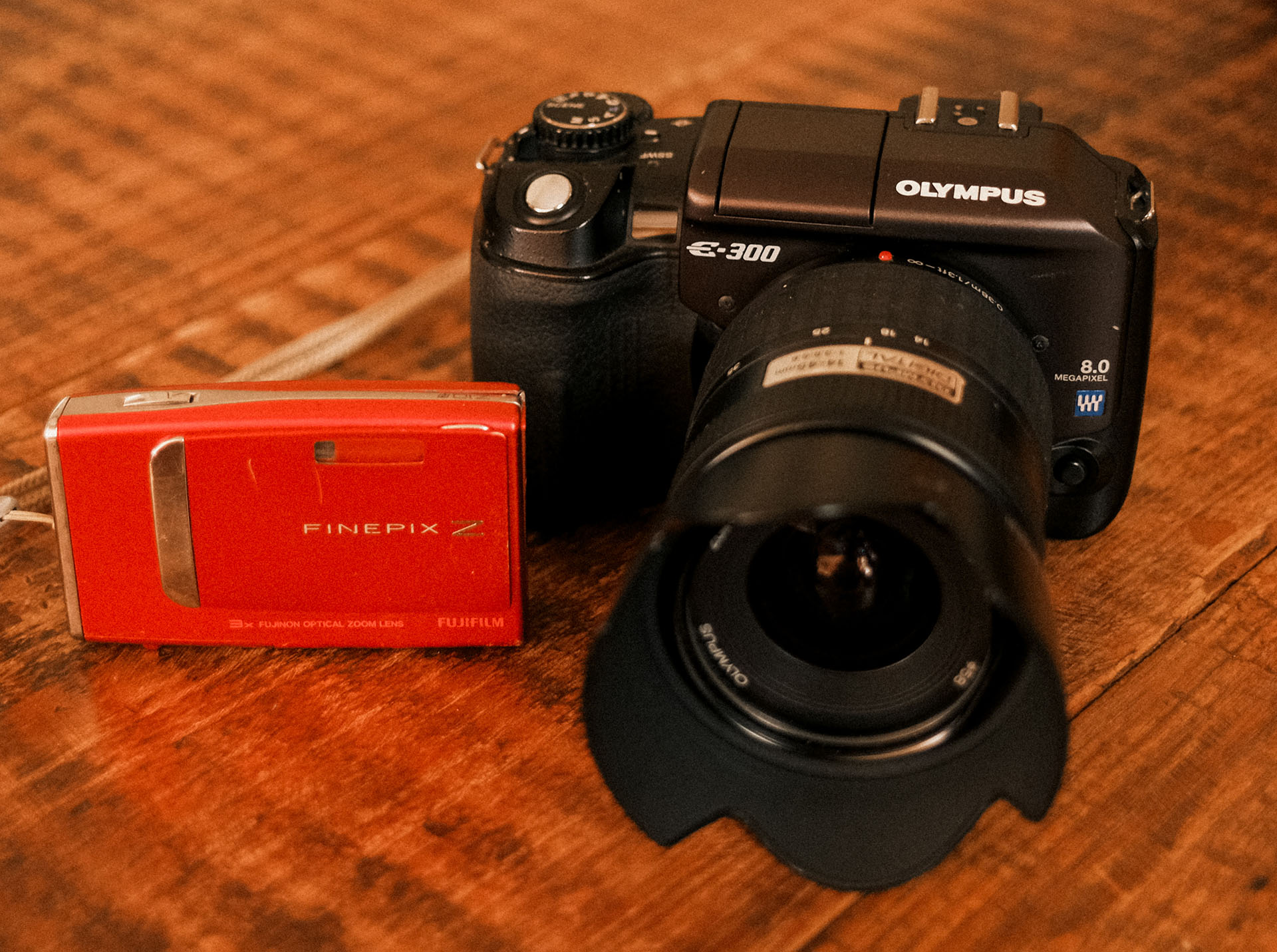 Olympus E-300 and Fuji FinePix Z10fd - Jankuary Roadtrip - Battle