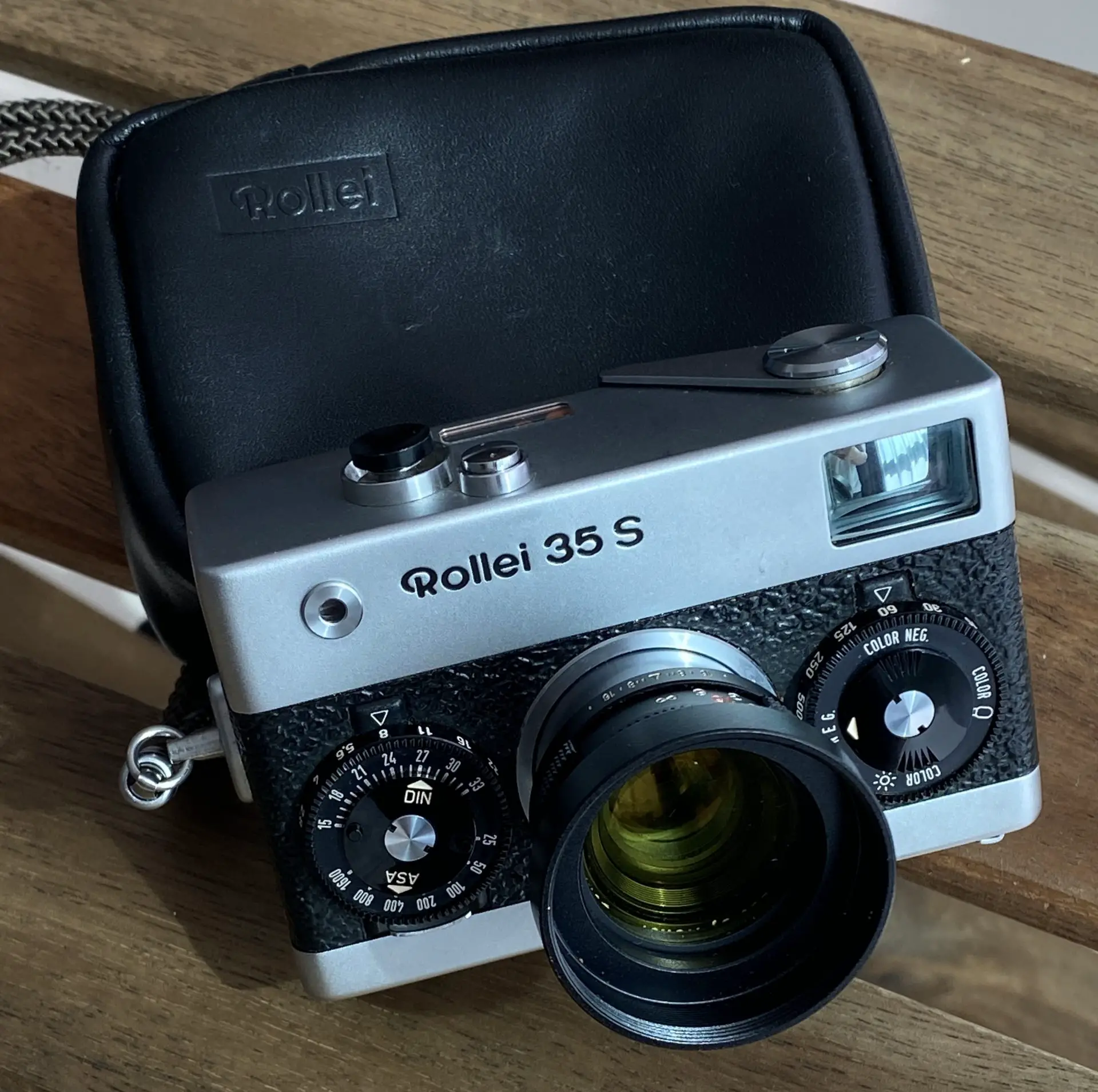 5 Frames with Rollei 35S and Ilford XP2 - Bike Trips Around